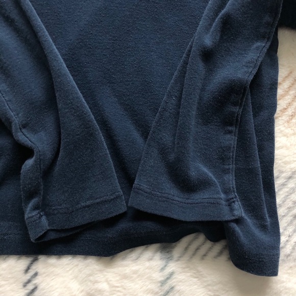 Navy brandy melville mock neck - Picture 4 of 4